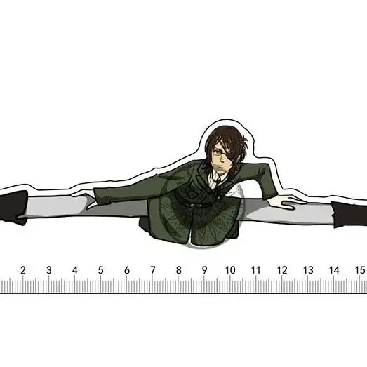 Attack on Titan Rulers Shingeki No Kyojin Straight Ruler Levi Ackerman Drafting Supplies Hanji Zoe School Supply Eren Jager Gift - Image 7