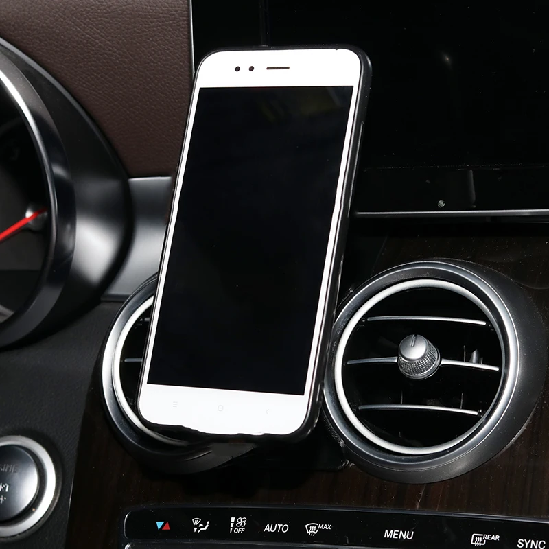 Car mobile phone holder for Mercedes Benz W246 B180 B200 B Class 2011-air vent mount bracket stand gps holder phone clip