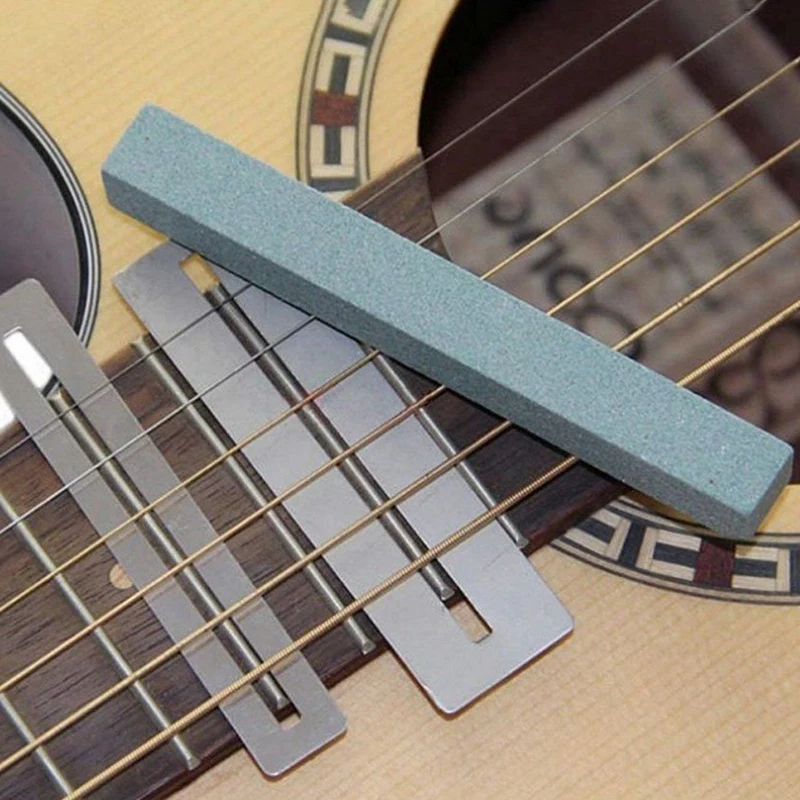

25 Pcs Accessories: 20 Pcs Acoustic Guitar Fret Wire Fretwire Set 2Mm & 5 Pcs Guitar Fret Crowning File Leveling Tool