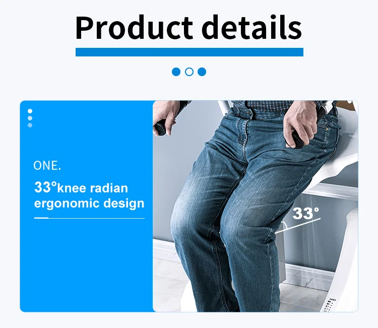 2024 Upgrade Portable Toilet Height Adjustable Toilet Portable Potty for Adults and Elderly 3