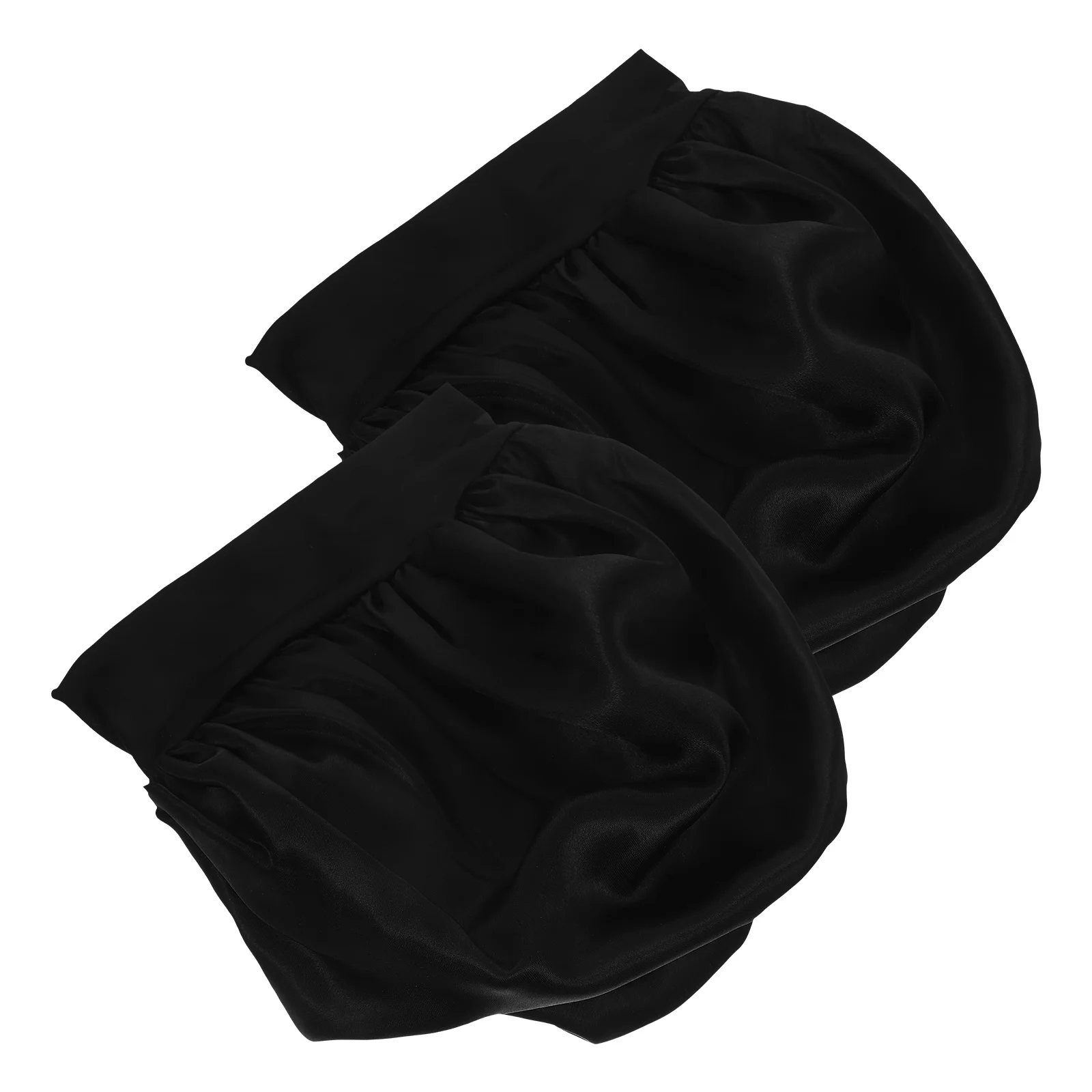 

2pcs Kids Sleeping Hats Children Sleeping Bonnet Fashionable Sleeping Caps Elastic Hair Bonnets