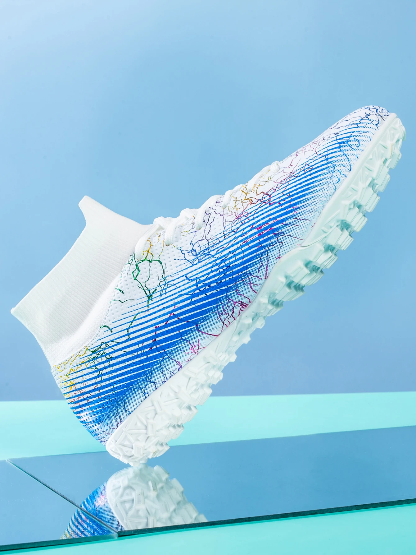 Men Kids Ankle Boots Children Fast Soccer Training Sneakers Outdoor Non Slip Male Football Cleats Shoes_voghion.com