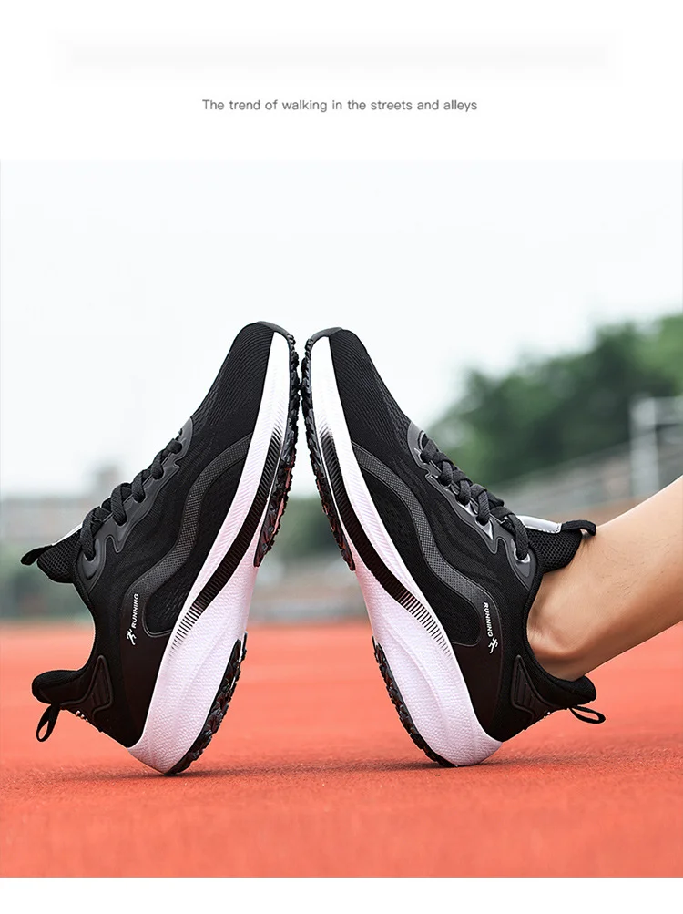 Scarpe sportive leggere, alla moda, casual da uomo, oversize, scarpe da corsa basse, traspiranti e versatili in rete_voghion.com