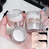 DIKALU Glitter Sparkling Sponge Head Highlighter Powder Face Eyes Body Multi-Use Pearlescent Shiny White Highlight Makeup Powder 6