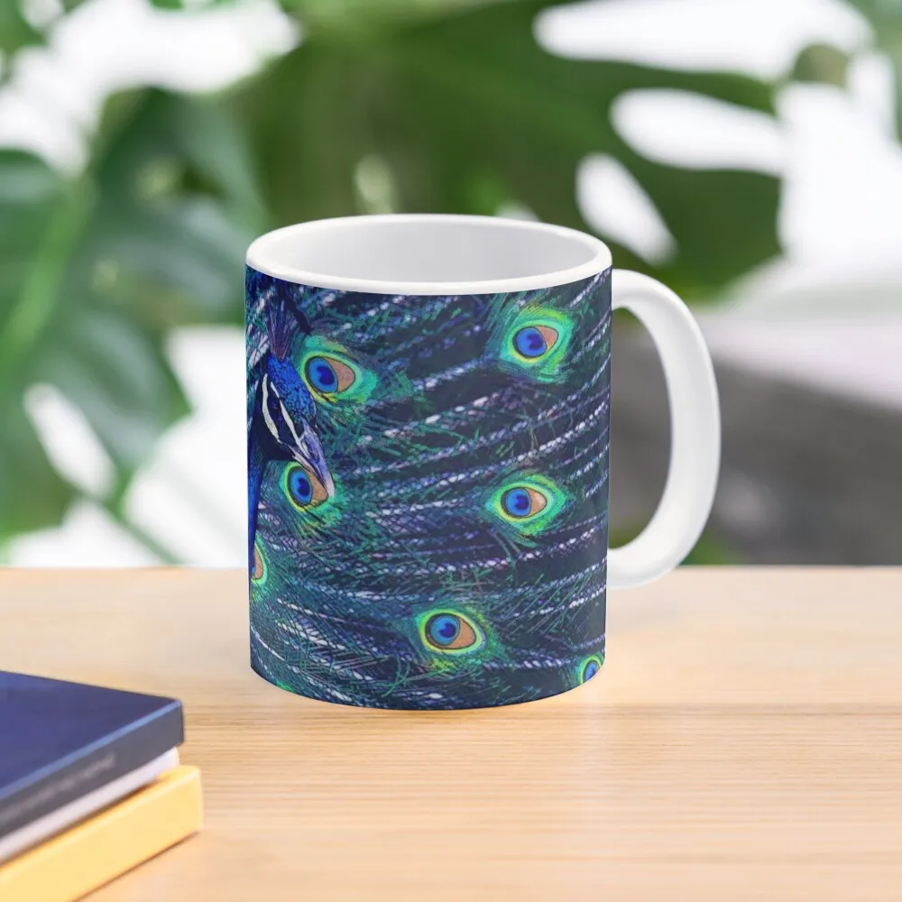 

Peacock Blue Coffee Mug Cute Mugs Tea Cups Cups For Coffee And Tea