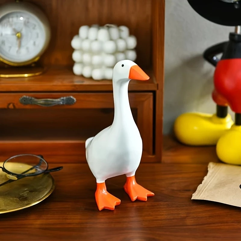 1pc Magnetic Goose Key chain home decoration sculpture - Image 6