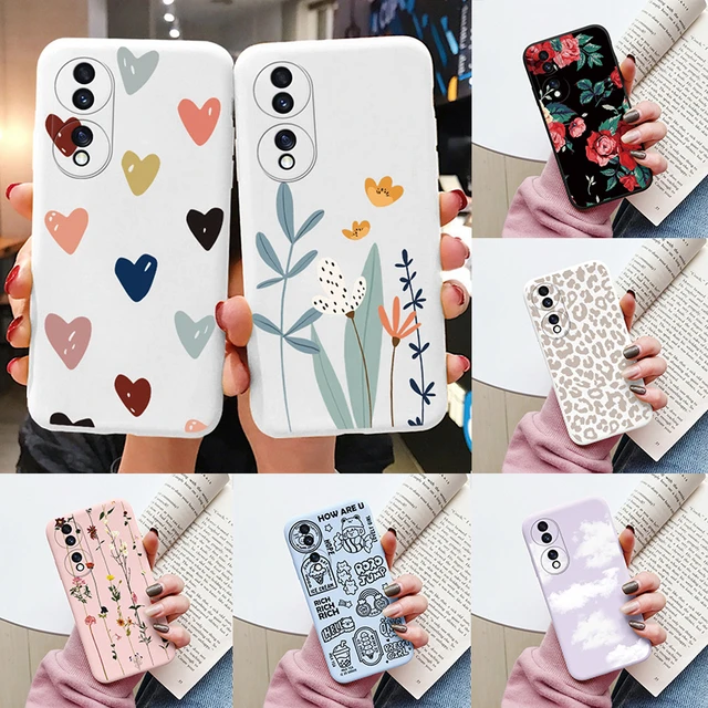 For Honor 70 Case Honor FNE-AN00 Back Cover Girl Painted Silicone Soft  Shell Phone Cases for Huawei Honor 70 Coque Honor70 Funda