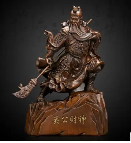 

47CM Fine Decorate Statue God of wealth Guangong ornament Store and household worship Handicraft resin Factory direct wholesale