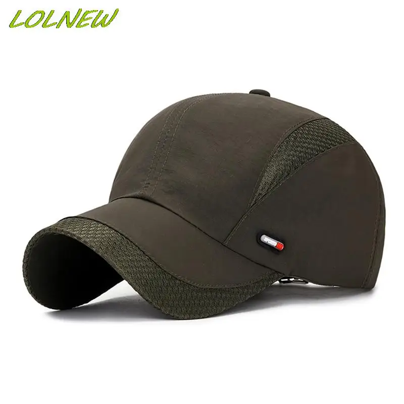 Summer Breathable Mesh Baseball Cap Quick Dry Hats For Men Spring Summer  New Youth Outdoor Baseball Caps - AliExpress