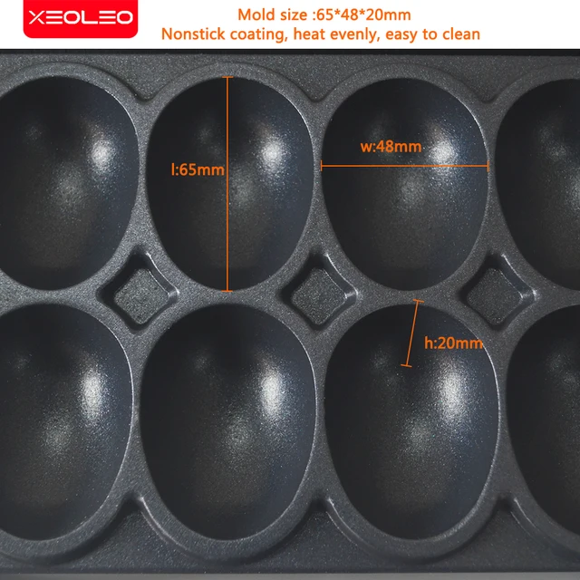 맛있고 독특한 계란 모양 와플을 위한 이상적인 대안