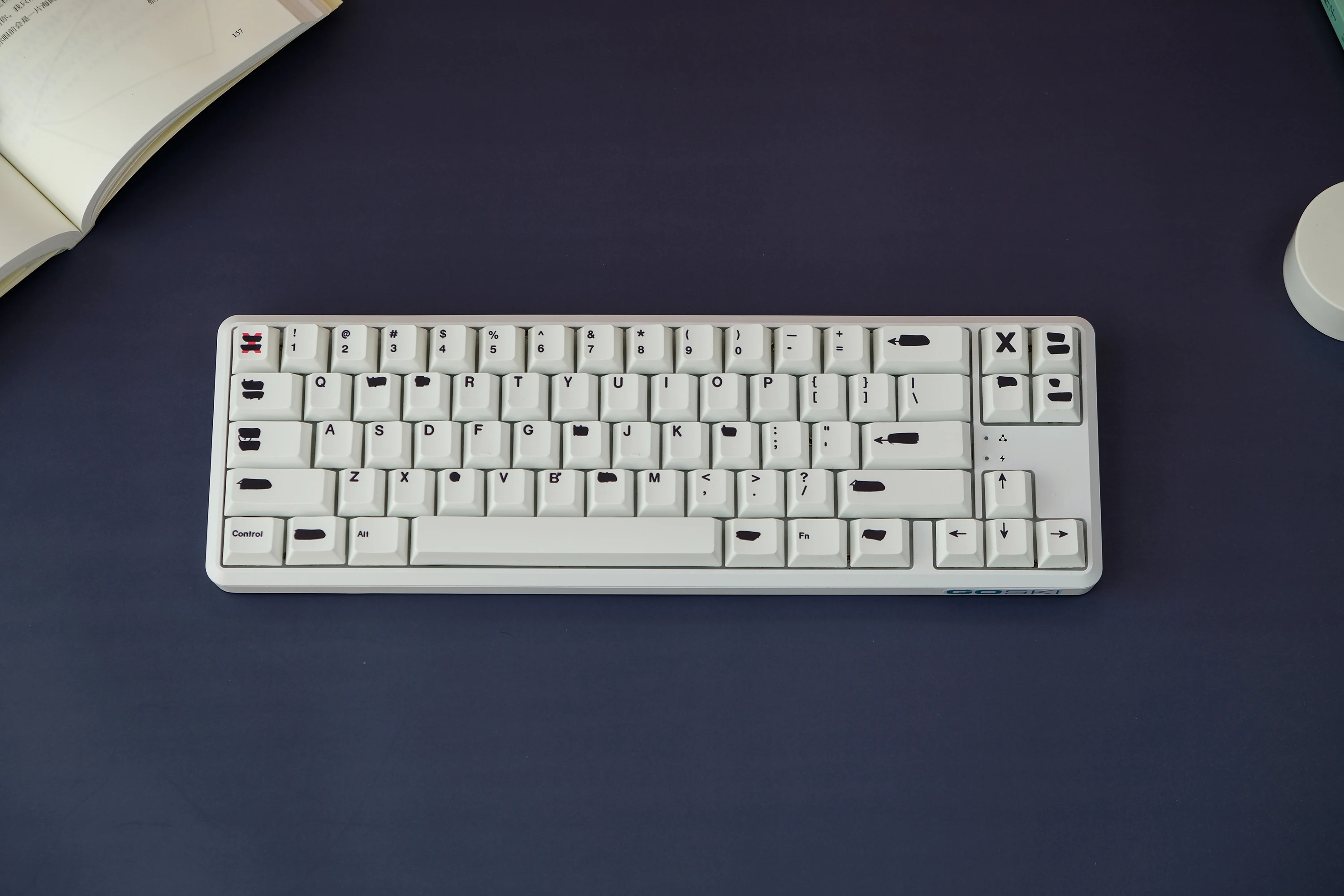 Teclado Mecânico Keycaps para mx Switch Dye Sublimation Tema Reddyed Perfil Cereja Gmk Set - Imagem 3