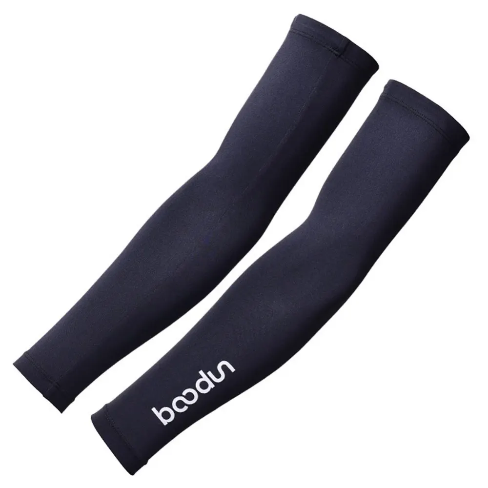 

2 pcs Men Ice Silk Sleeves Cycling UV Protection Sleeve Breathable And Sweat-wicking Quick Dry Breathable Arm Protection
