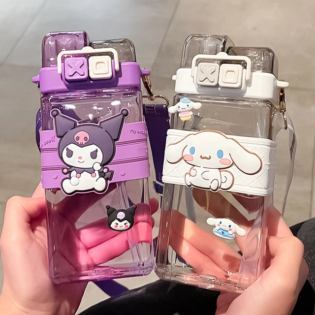 Tasse à eau portable Kawaii Sanrio Kuromi Cinnamoroll Doll - Boutique de  mode Kawaii