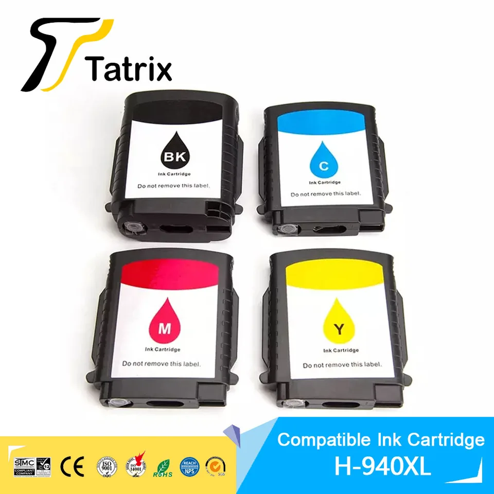 Cartucho De Tinta HP 940 Negra Original (C4902AL), 28 Ml