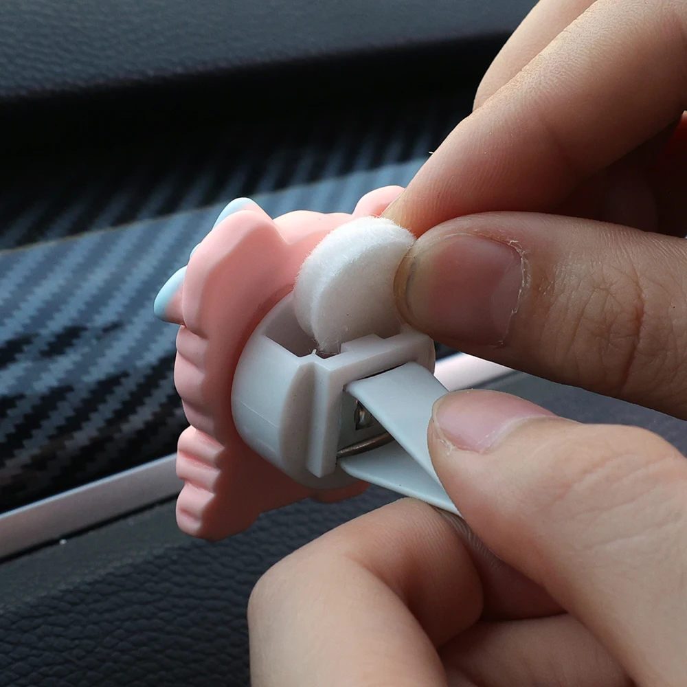 Car Air Freshener Replacement Tablet Flavor Supplement Solid Fragrance Scent Pads Perfume Refill for Air Vent Diffuser Purifier