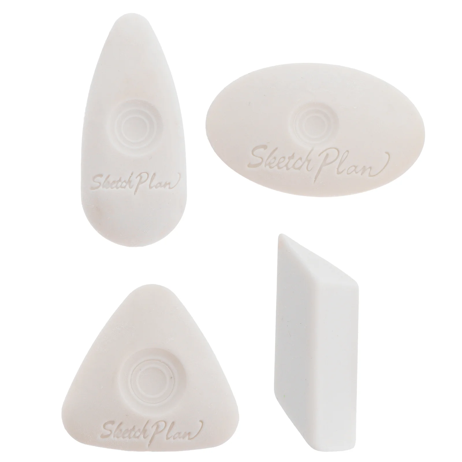 

4 Pcs Highlight Eraser Child Erasers for Kids Teacher Present Pencil Painting