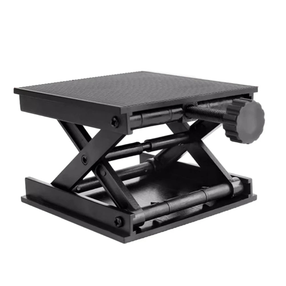 Plastic Lift Table Lab Plate Stand Platform Router Workbench Table Woodworking Lift Laboratory Carpentry Tools
