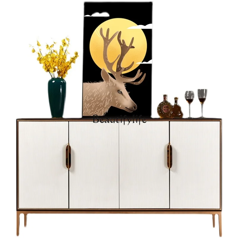 

Light Luxury and Simplicity Household Entrance Cabinet Living Room Partition Decorative Locker