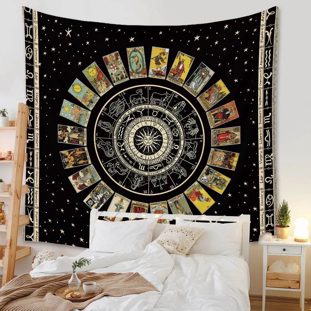 Tarot Cards Tapestry Wall Hanging Tapestry Decor For Home