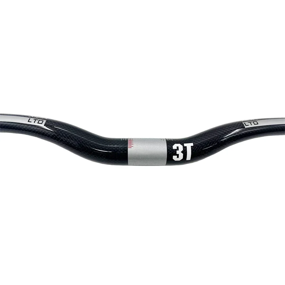 For top brand 3T MTB handlebars High quality famous carbon fiber, flat or riser, 31.8 x 700 720 740 mm