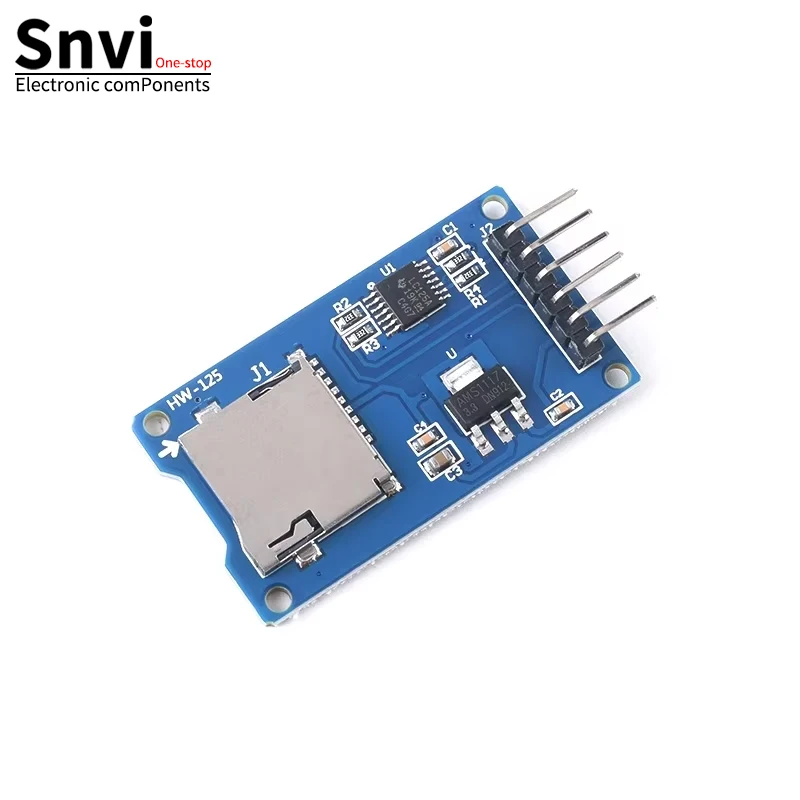 1 Stück/5 Stück Micro-SD-Kartenmodul/Mini-TF-Karte Lese-/Schreib-/SPI-Schnittstelle/Stromversorgung mit Pegelumwandlung