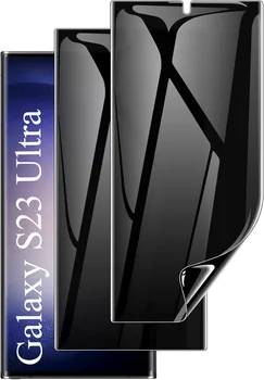 Pellicola protettiva per la privacy con rivestimento antigraffio autoriparante da 2 pezzi per Samsung Galaxy S23 Ultra Screen Protector S23 Plus S23+ Anti-spia autoriparante