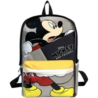 26X38X14 cm Disney cartoon Mickey Mouse New Kids Backpack Mini Schoolbag Girls and Boys Cute Shoulder Bag 1