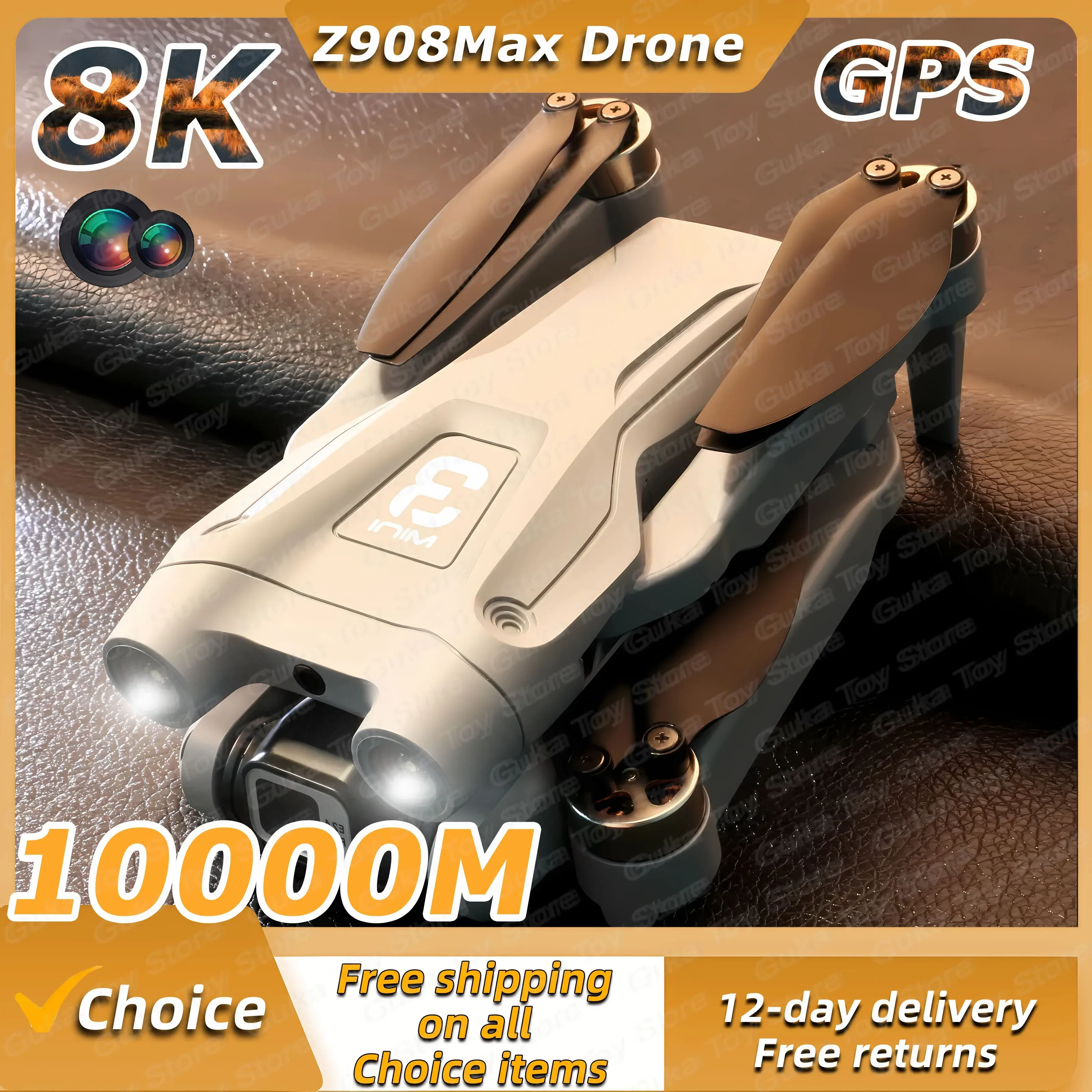 Xiaomi-Dron MIJIA Z908Max, 8K, 5G, GPS, fotografía aérea HD profesional