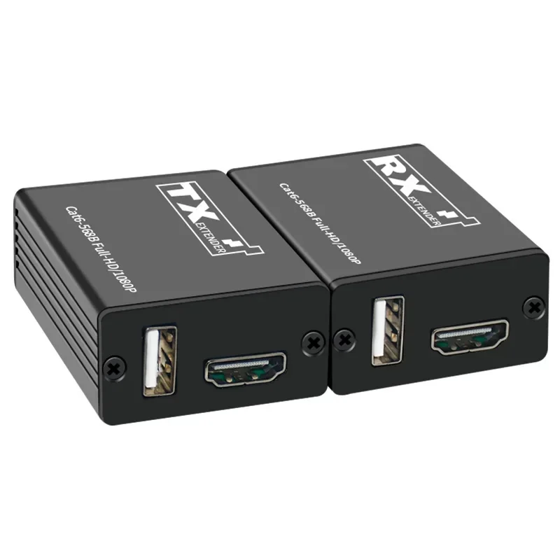 Cat6 Ʈũ ̺  30M USB KVM HD ͽٴ NVR DVR ī޶  Rj45 ̴ ȯ⿡ HDMI PC 콺  TV 