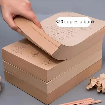 Carta multiuso durevole in carta bianca da 320 pezzi per calcoli da disegno, note e messaggi per uso istituzionale di studio in ufficio