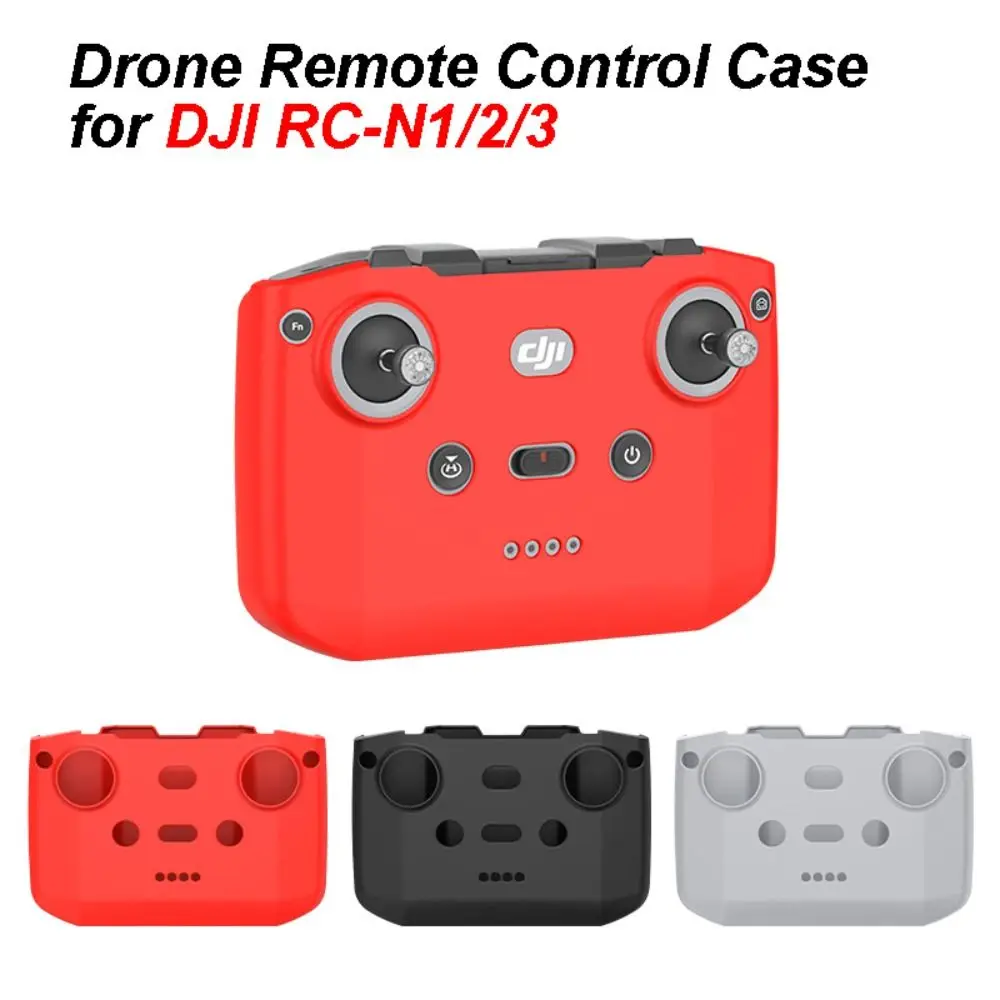 Shookproof Drone Remote Control Case Anti-bump Silicone Protective Cover Dust-proof Waterproof for DJI RC-N1/2/3