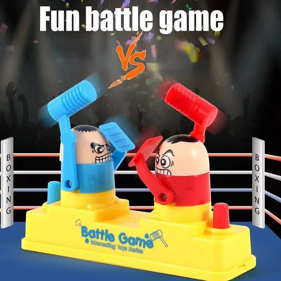 Battle Game Antistress Toy Funny Two-player Battle Toy Parent-child Double Games Family Party Table Game Props Gift Kids Adult 2