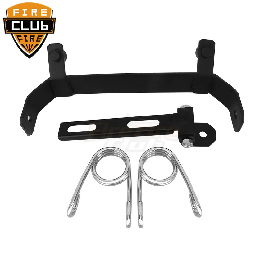 

Steel Universal Motorcycle SOLO Seat Waterproof Mounting Kit Baseplate Bracket Parts For Harley For Honda For Yamaha Universal