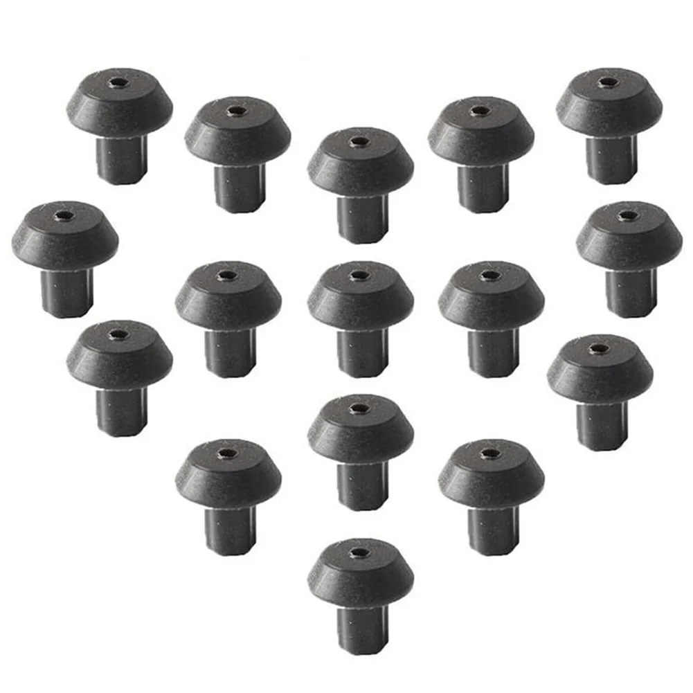 

14 Rubber Burner Grate Feet Replacement 16 PCS for WB2K101 WB02T10461 Enhance Stability and Ensure Proper Cooking