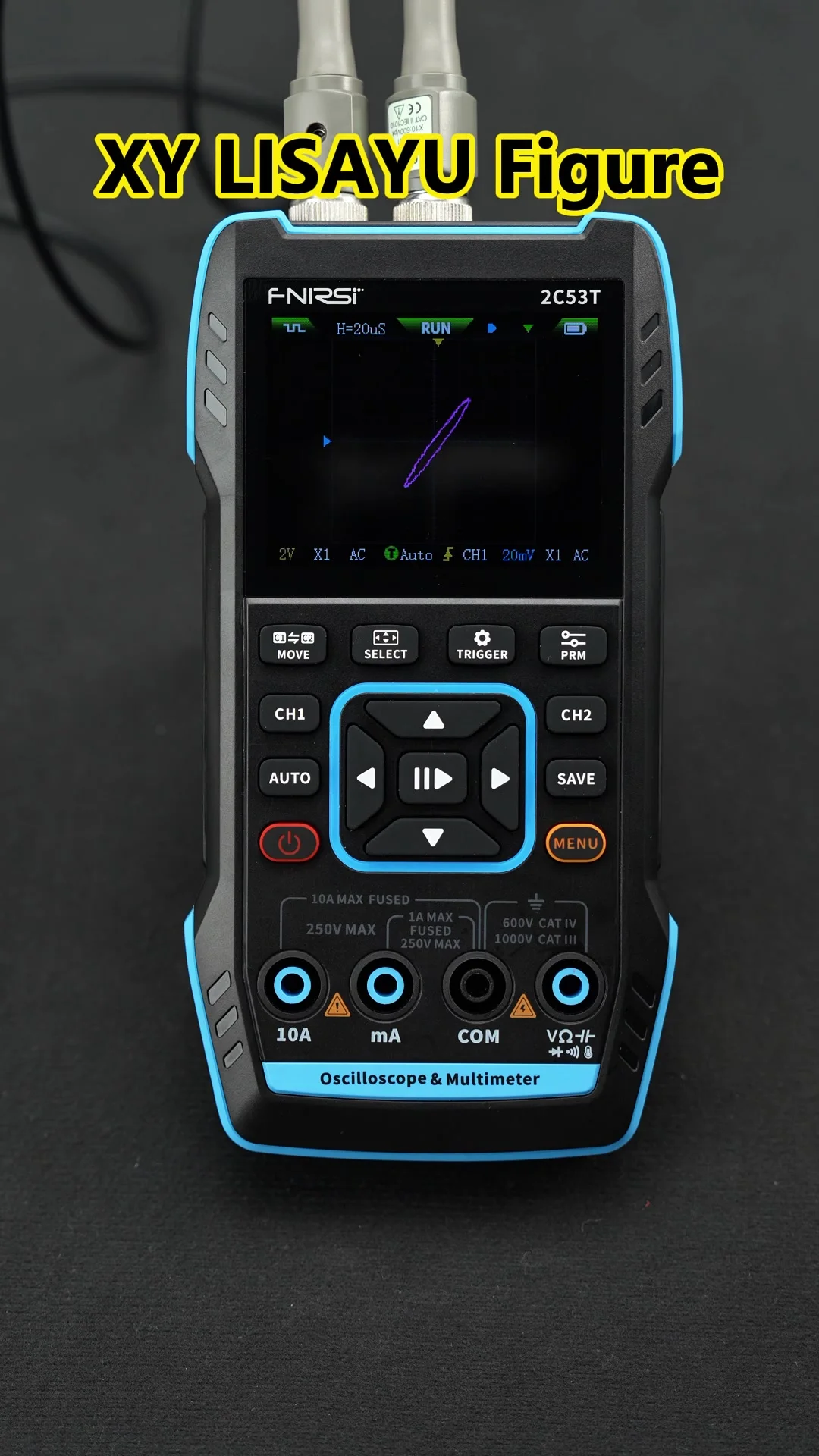 FNIRSI 2C53T 2C23T アップグレード 3in1 オシロスコープ マルチメータ FNIRSI 2C53T 2C23T アップグレード 3in1 オシロスコープ マルチメータ