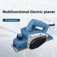 Woodworking Electric Planer 220V Electric Planer Household Small Carving And Slotting Portable Universal Handheld Planer 500W 2