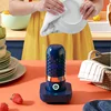 Wireless Fruit Vegetable Washing Machine Protable Capsule Shape Fruit Food Purifier Kitchen Automatic Vegetable Washing Machine 3