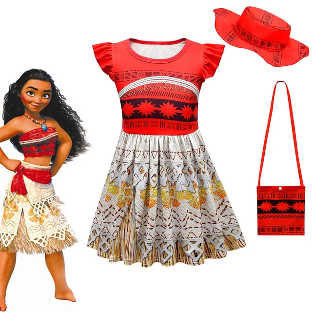 2023 crianças moana cosplay traje de halloween para meninas vaiana