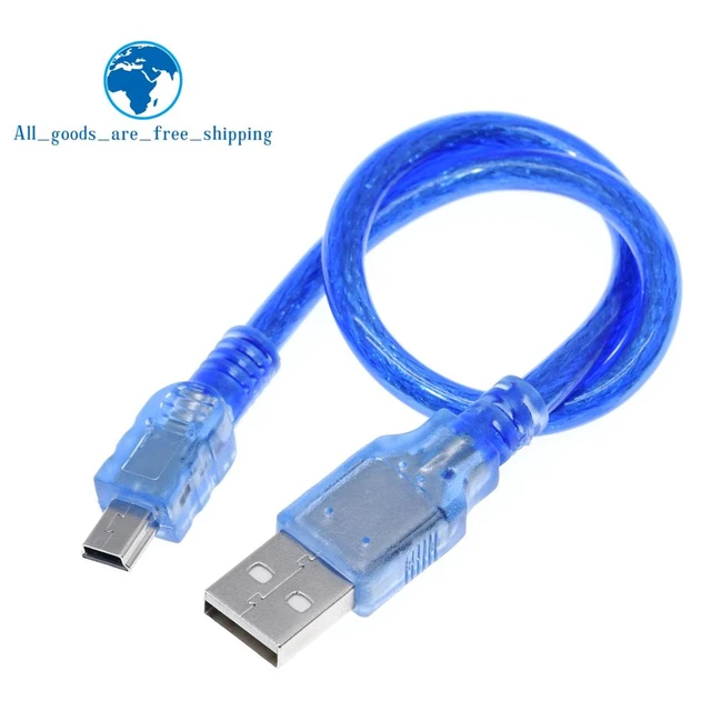 Cable USB a Mini USB para Arduino Nano de 30 CM – ELECTRÓNICA