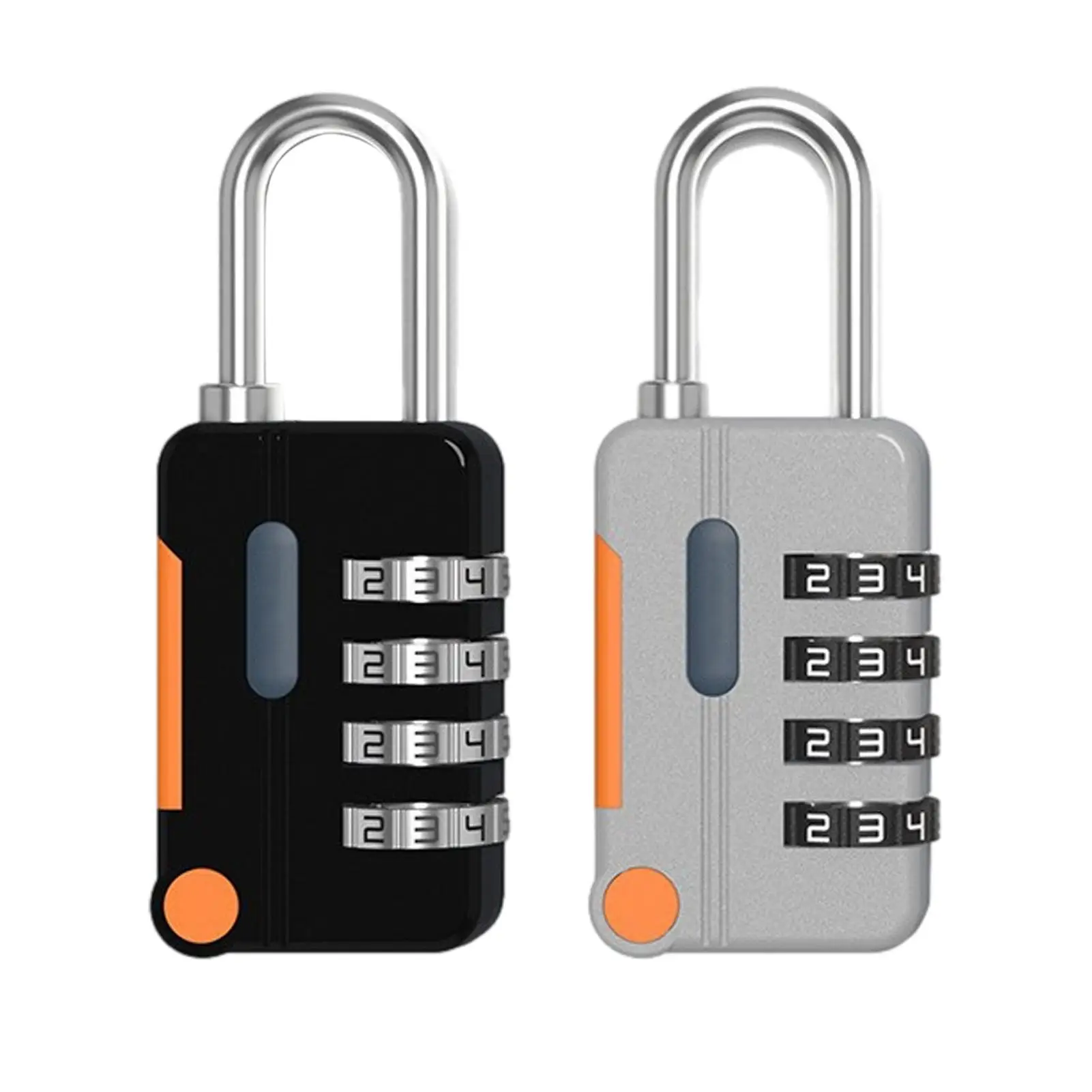 Combination Lock For Locker 4 Digit Outdoor Waterproof Padlock Resettable Padlock For Gym Locker Sports Fence Gate