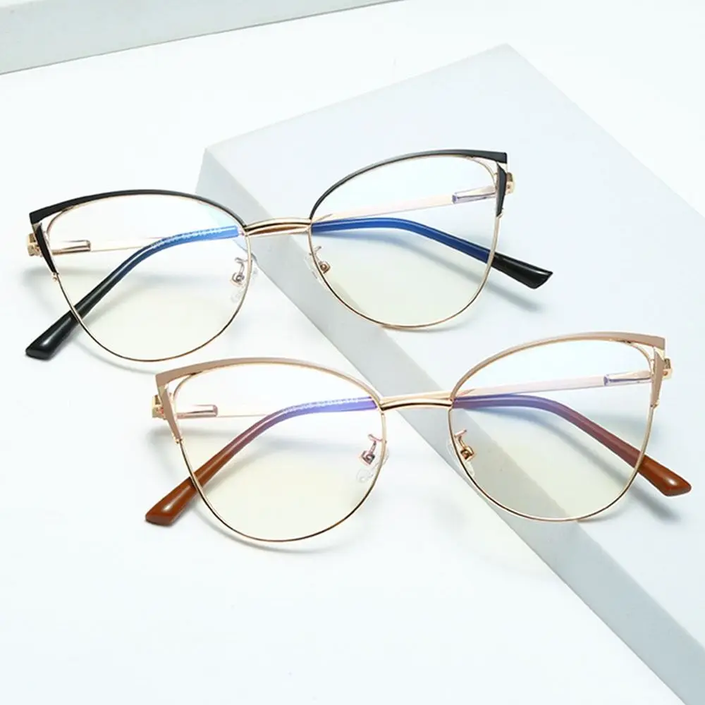 Ultralight Blue Light Blocking Metal Eyeglasses for Comfortable Eye Protection