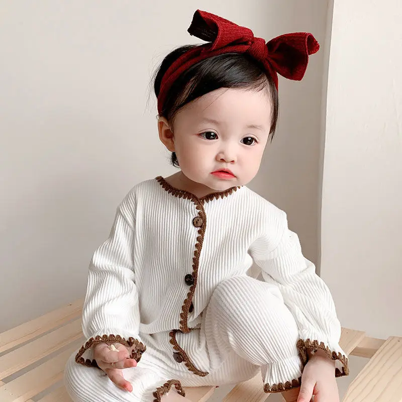 Baby Romper Bamboo Fiber Baby Boy Girl Clothes Newborn Zipper Footies Jumpsuit Solid Long-Sleeve Baby Clothing 0-24M