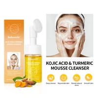 Kojic Acid Turmeric Mousse Cleanser Deep Cleans Pores Reduce Acne Hydrating and Moisturizing Reduce Clogging Doesn't Tighten 1