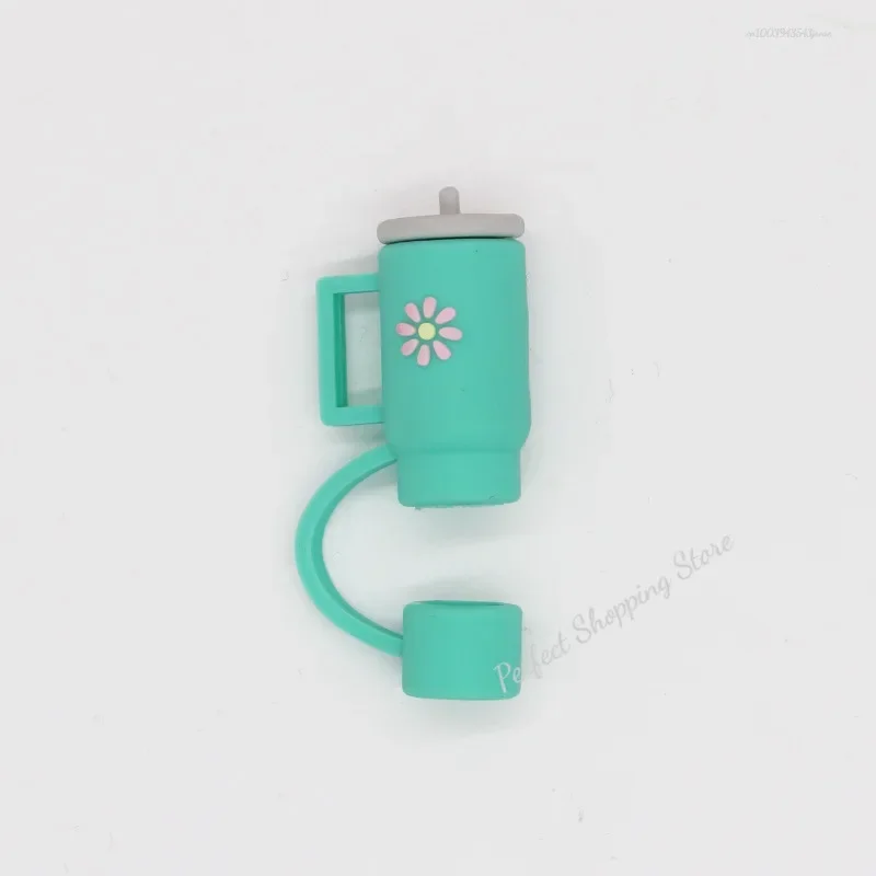 Straw Topper 10mm Reusable Hygienic Splash Proof Cup-shaped Plug For Stanley Cup