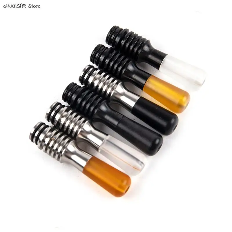 1pc 510 Pipette Dripper Straw Joint Heat Resistance Stainless Steel Base 5Colors 510 PEI Pipette Dripper Straw Joint
