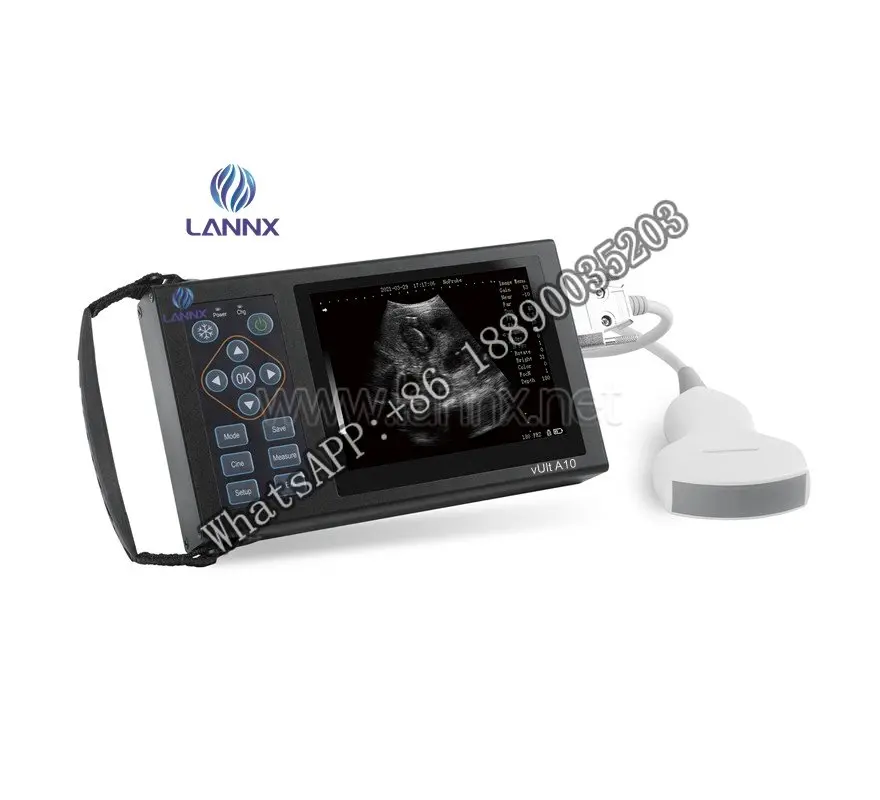 

LANNX Portable Multi Frequency Ultrasound Scanner vUlt A10 Veterinary Animal Full Digital Handheld Vet