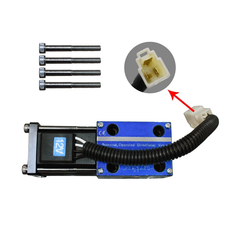 Forklift Directional Solenoid Valve SWM-G02-C4-D 12V Hydraulic Control Valve In Stock