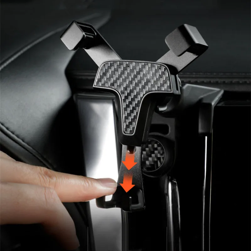 Car Mobile Phone Holder for Toyota Alphard Vellfire 30 AH30 Bracket Support Accessories for IPhone