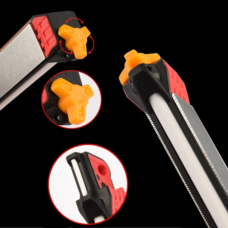 Multi-functional Home Outdoor Kitchen Knife Sharpener Portable Quick Barbecue Camping Diamond Whetstone Tools knife sharpener kitchen knife sharpener knife sharpening stone diamond sharpening stone