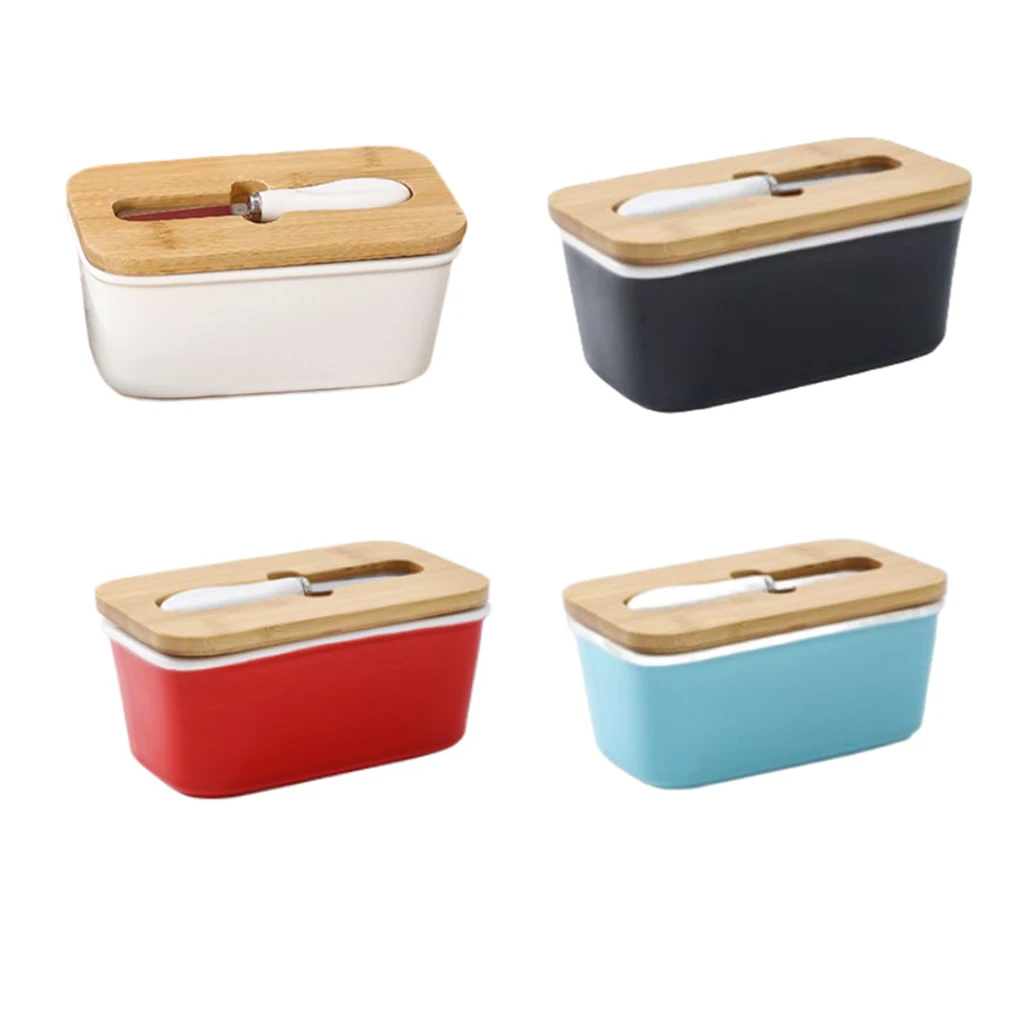 Butter Storage Box Refrigerator Cheese Holder Case Organizer Organizing